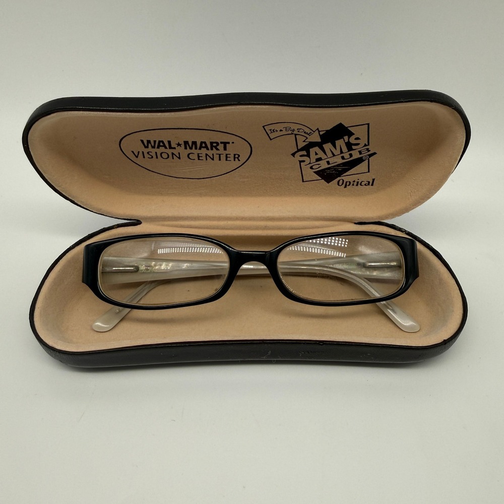 Vintage Guess Eyeglasses Women Black GU2093 Rectangular‎ Logo *FRAMES ONLY*